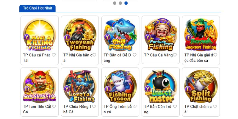 Các trò chơi bắn cá 33Win hot nhất